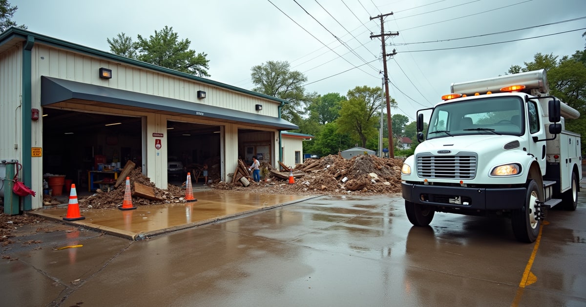 Conceptual editorial image for “FEMA disaster declared for July 27 Wisconsin storms and tornadoes.”